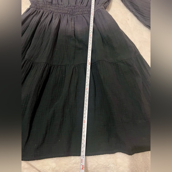 Universal Thread Gauze Cotton Ombré Prairie Cottagecore Peasant Dress Size S - Picture 8 of 9